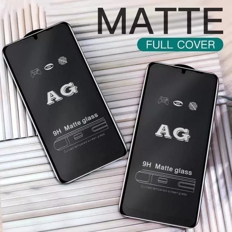 MATTE GLASS ANTI MINYAK REDMI NOTE 9/ 9 PRO/ NOTE 10/10S/10C/10 PRO TEMPERED GLASS MATTE anti glare