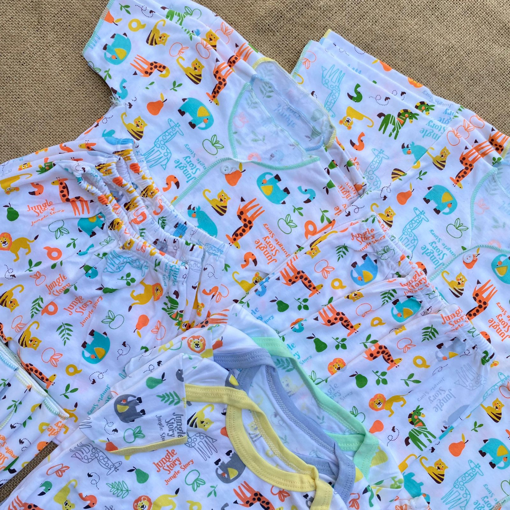 42 PCS paket hemat baju bayi celana bayi persiapan lahiran