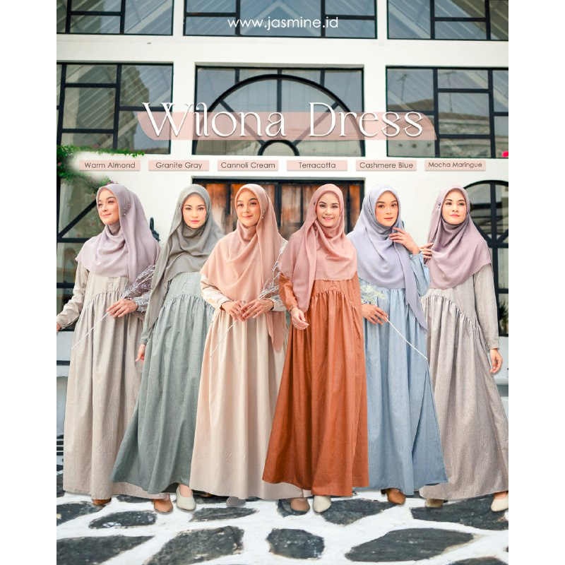 Wilona Dress Jasmine by Lidia Hadiwinoto
