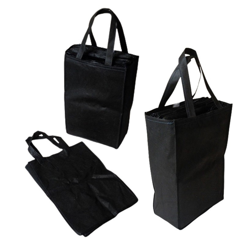 Tas Kain Spundbond Goodie Bag Tas Belanja Polos 22x11x33cm