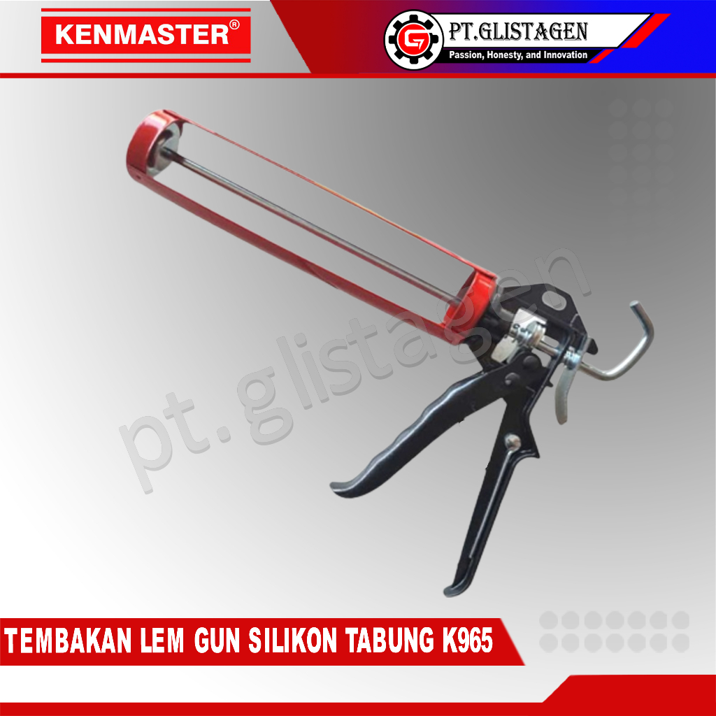 KENMASTER Caulking Gun K965 - Tembakan Gun Lem Silikon Tabung ORIGINAL