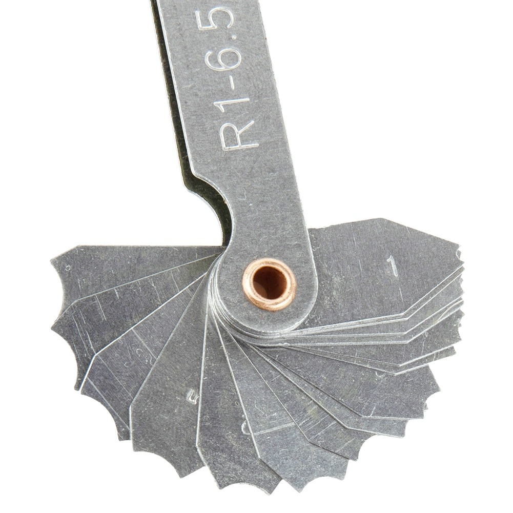 Radius Gauge R1-6.5 Alat Ukur Celah Baut / Alat Pertukangan / Suri Drat
