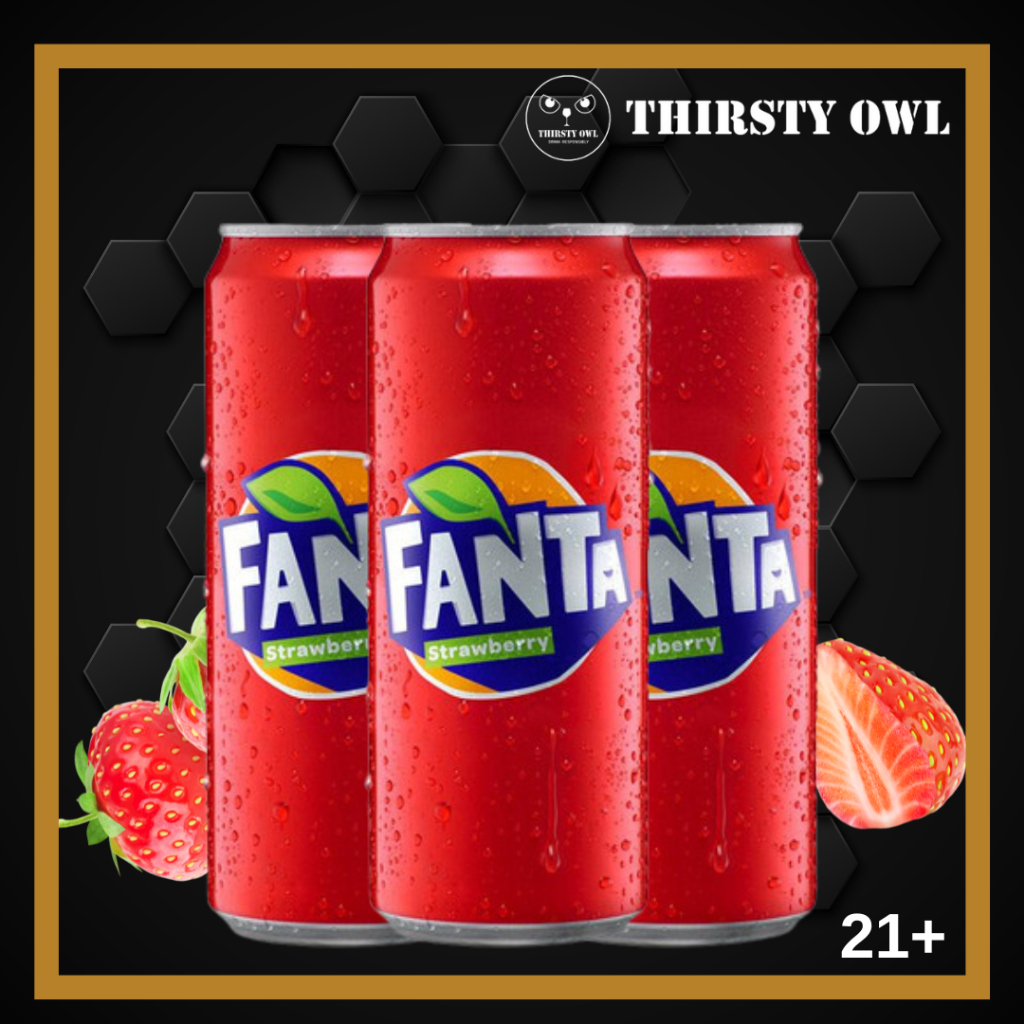 

Fanta Strawberry Can 250ml - Paket 3 Kaleng