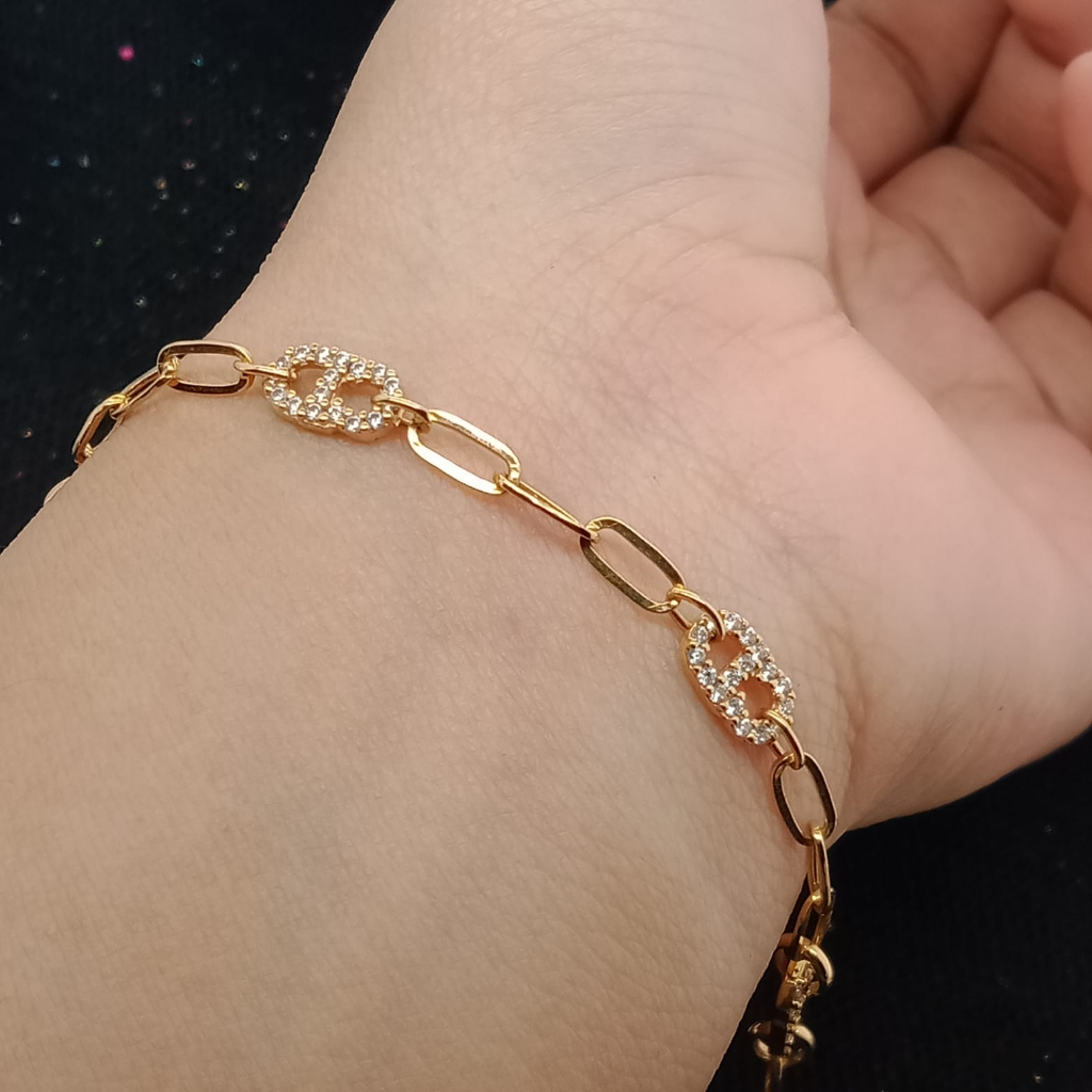 Gelang Emas 17K - 3.55 Gr Kadar 750 - 5372