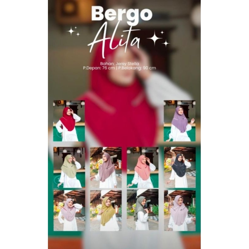 Hijab Instan Hijab Qeysa Alita Series Original Brand Qeysa