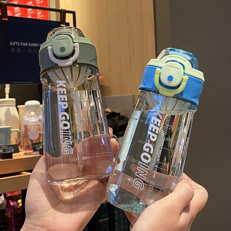 ADFUNFANCY NEW!! BOTOL MINUM PORTABLE OLAHRAGA 500ML WITH SARINGAN KODE XBD 6001