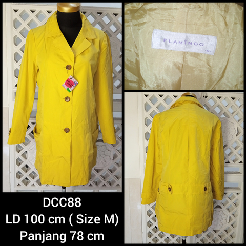 Coat Mantel Wanita Preloved Second FLAMINGO DCC88