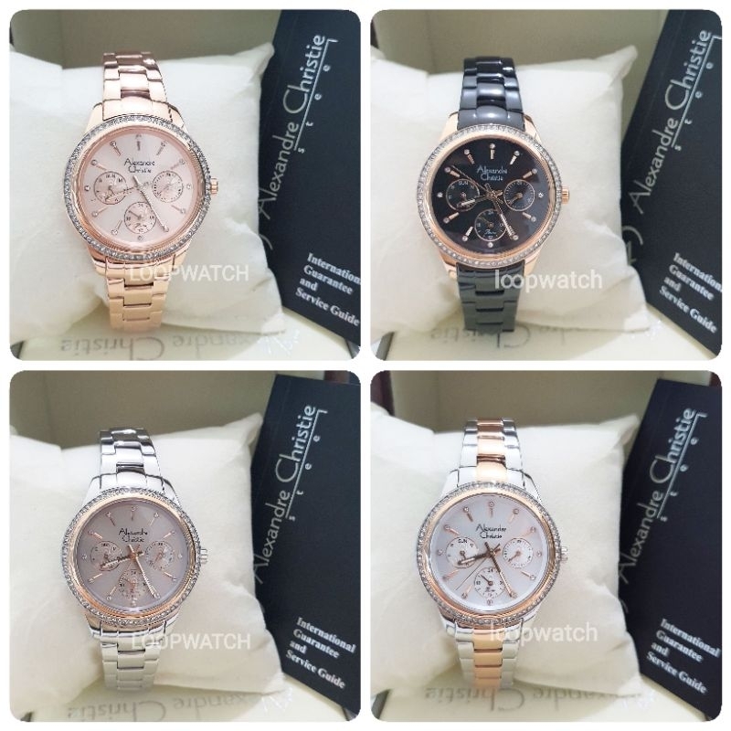 Jam tangan wanita Alexandre Christie 2A62 AC2A62