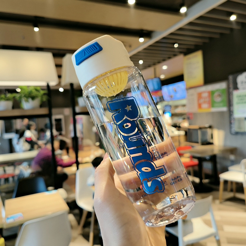 TOKO21--BOTTLE CHALLENGE ROUNDS XBD-5005 WITH FILTER FOOD GRADE/ BOTOL MINUM +SARINGAN