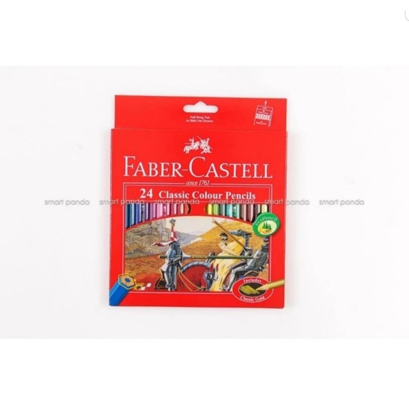 

Pensil Warna Faber Castell 24 Warna Clasic