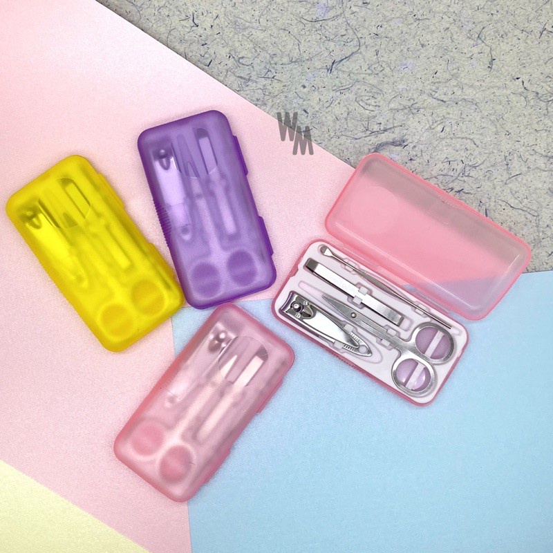 MANICURE SET 4 IN 1 / PERAWATAN KUKU / ALAT SET PEMBERSIH KUKU