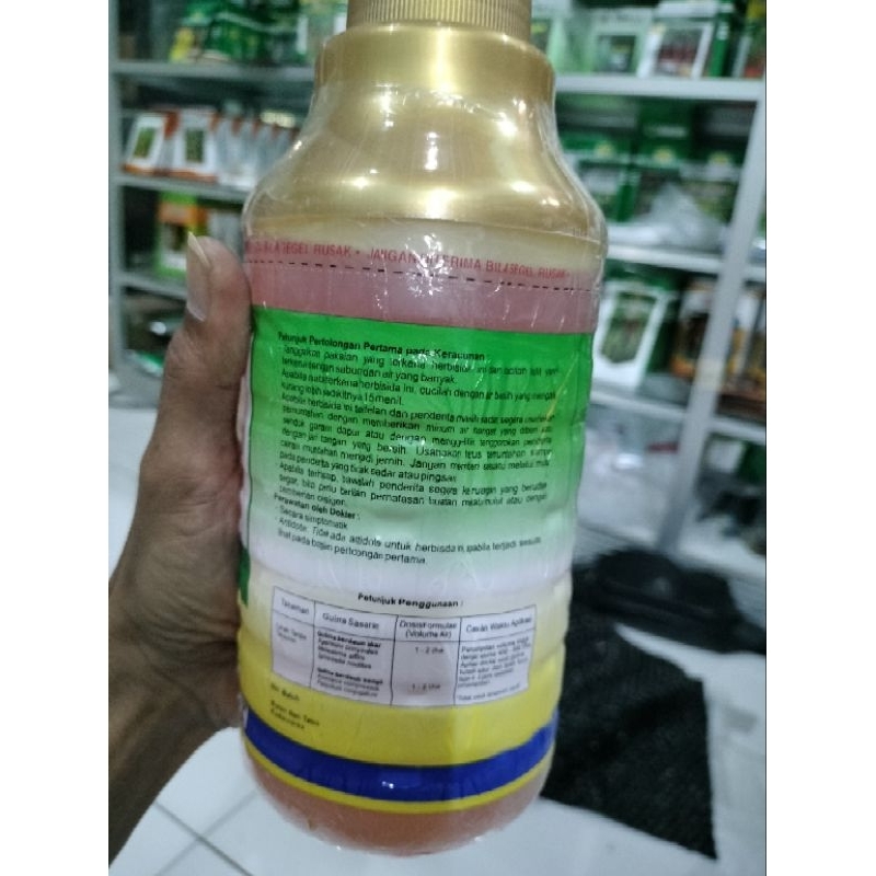 Herbisida Centop 540 SL 1 Liter Glifosat Obat Rumput Tuntas Sampai Akar