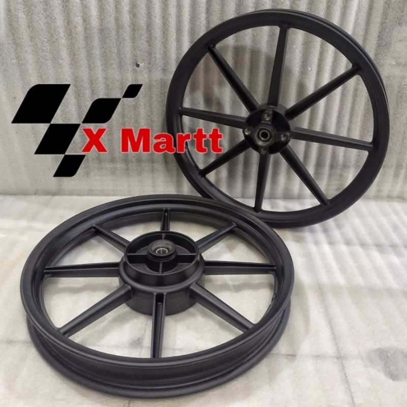 Velg Racing Yamaha RX King V Rossi Zigen Swan Palang 8 Ring 17 / 17
