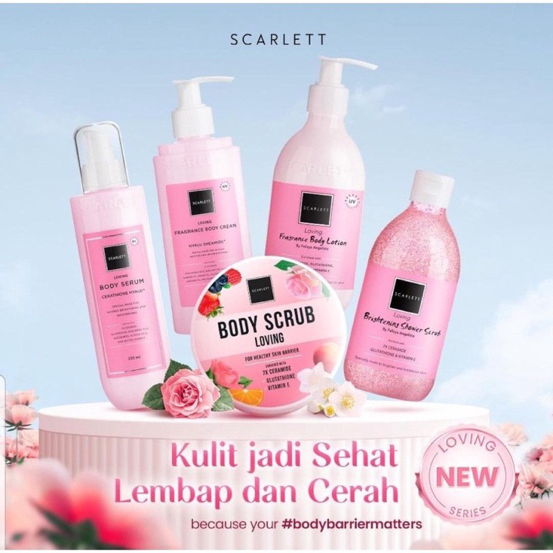 Scarlett Loving Series | Lotion Loving | Scarlett Paket Loving |