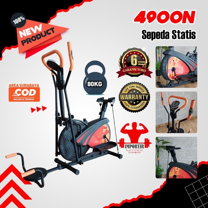 Alat Olahraga Sepeda Statis Orbitrack 4900N