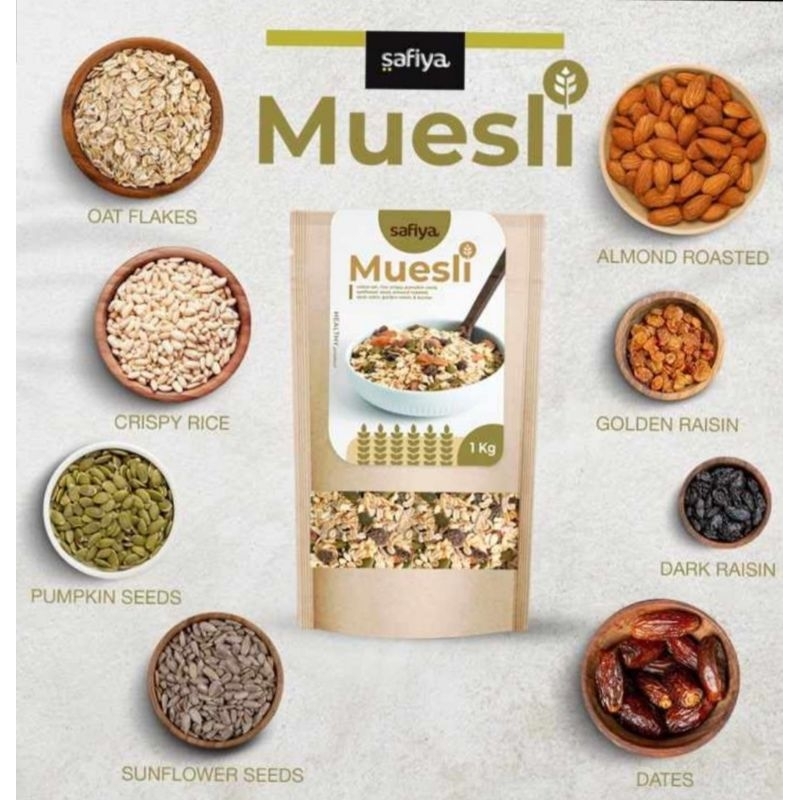 Muesli Fruit and Seed/ makanan diet