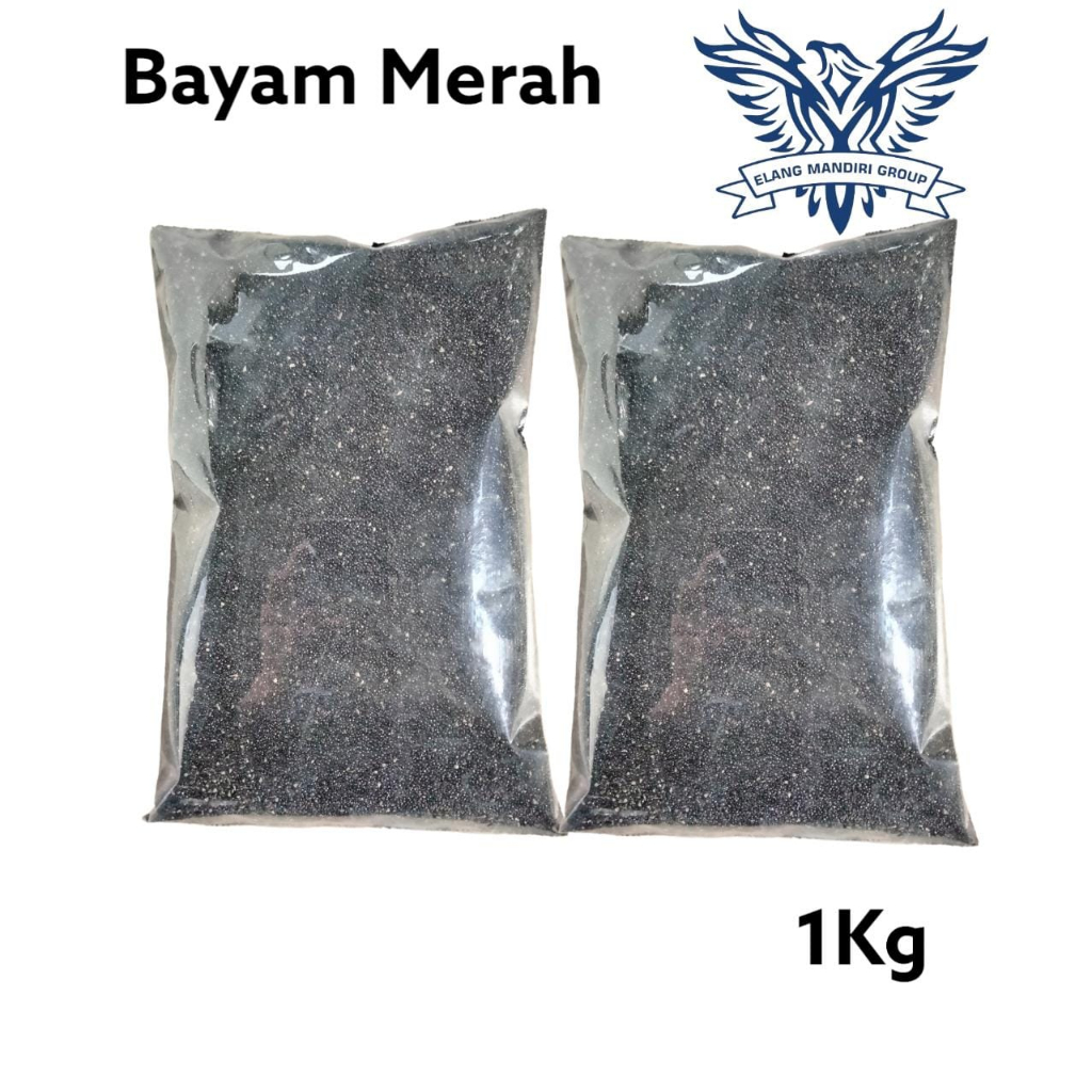 REPACK Benih BAYAM MERAH 1Kg Bibit Sayuran Berkualitas Unggul