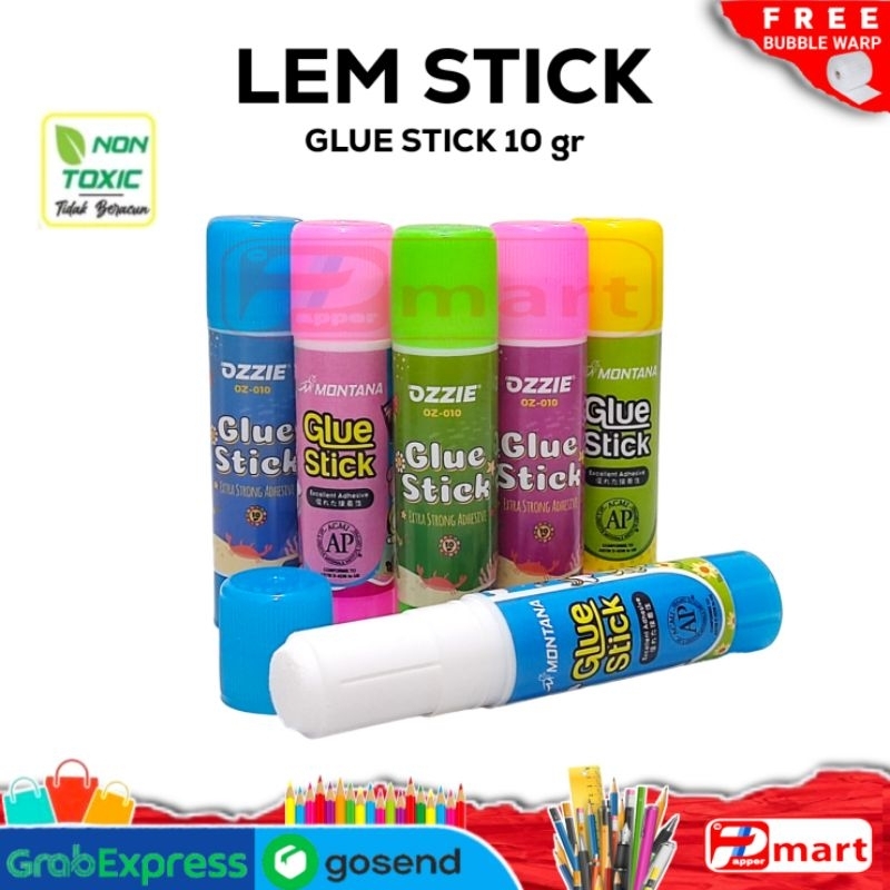 

LEM STIK FANCY / GLUE STICK FANCY 10gr / Lem Perekat Lertas / Lem Murah 1 Pcs