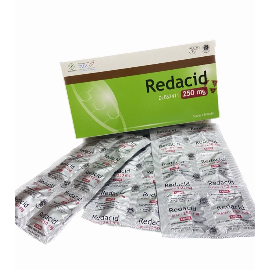 REDACID STRIP 6 KAPLET Membantu Meredakan Gangguan Lambung