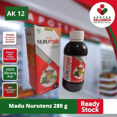 

MADU NURUTENZ 280 GR #MENURUNKAN TENSI #TERMURAH ORI COD