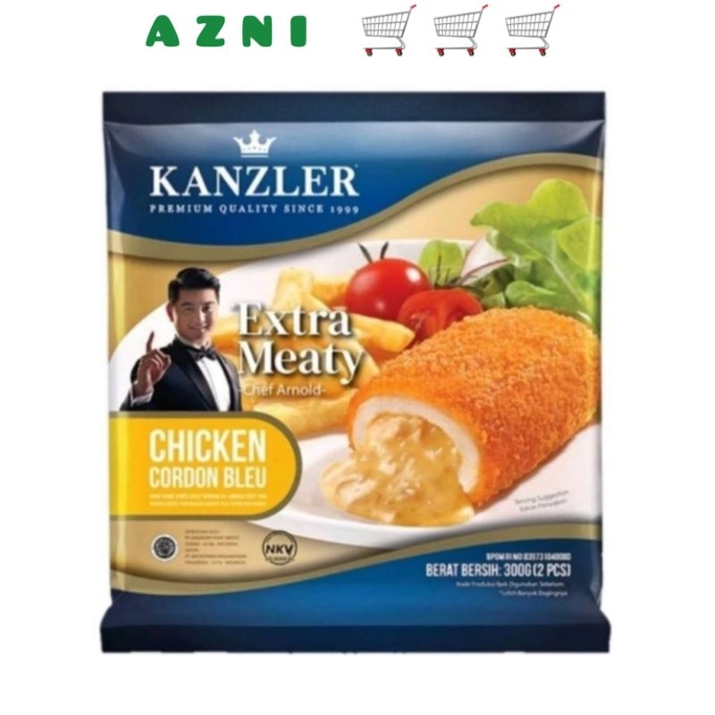 

KANZLER Chicken Cordon Blue isi 2pcs 300gr