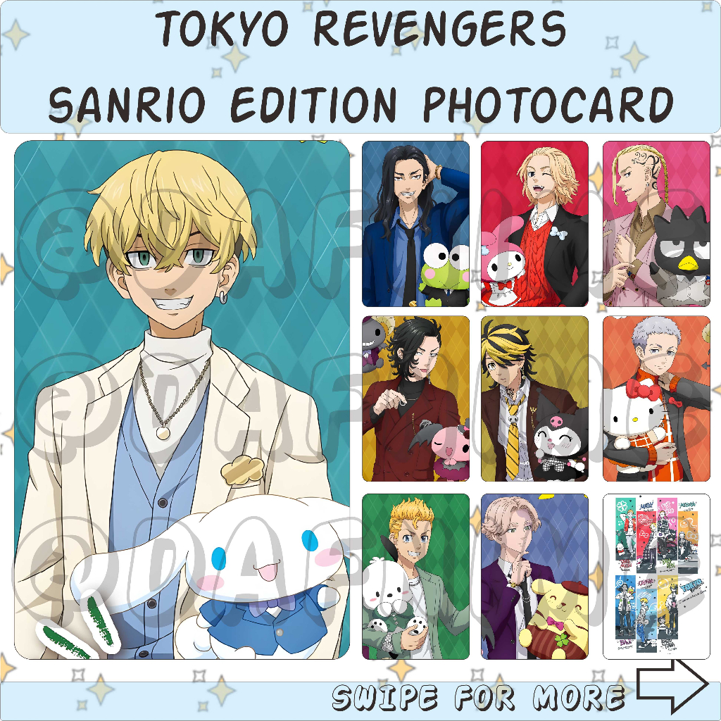 TOKYO REVENGERS SANRIO EDITION PHOTOCARD ANIME