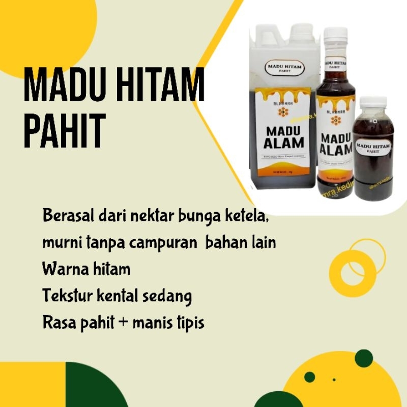 

Korzaln Madu Hitam Pahit - Murni Tanpa Campuran - Raw Honey By Alhamra