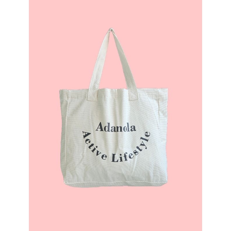 Totebag Wanita Kanvas Aesthestic Adanola