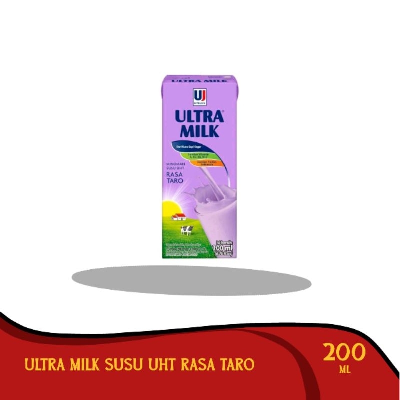 

ULTRA MILK Susu UHT Taro 200 ml