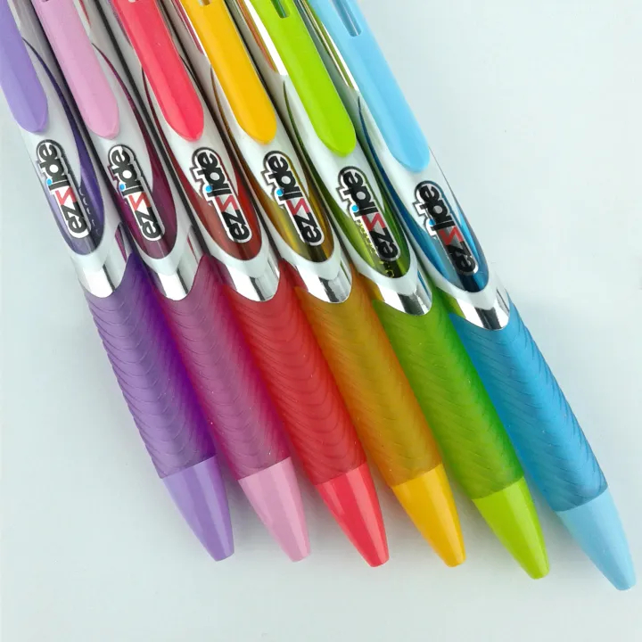 

[ PILIH WARNA ] Pulpen Cetek Semi Gel Pena Bagus Murah Tinta Hitam Retractable Bolpen Ballpoint Bolpoin Ball Pen Pulpen ATK