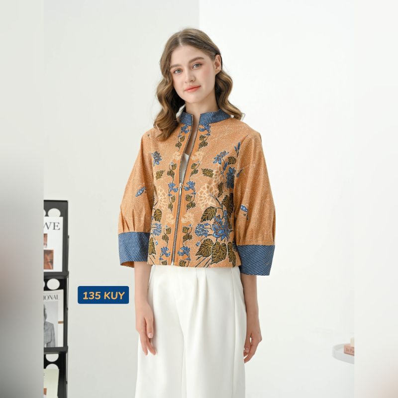 135 KUY-SERAGAM BATIK-BATIK COUPLE-JACKET BATIK