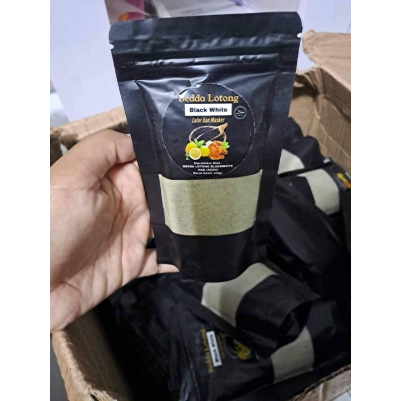 Bedda lontong,lulur wajah dan badan,lulur viral,lulur original,bedak hitam,lulur tradisional
