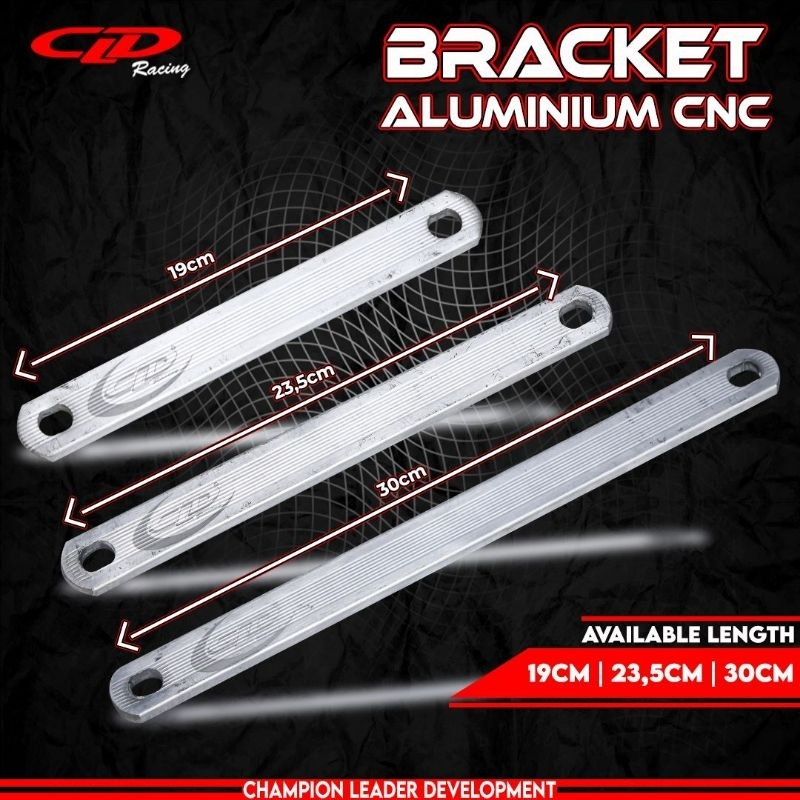 Plat breket bracket knalpot cld racing original