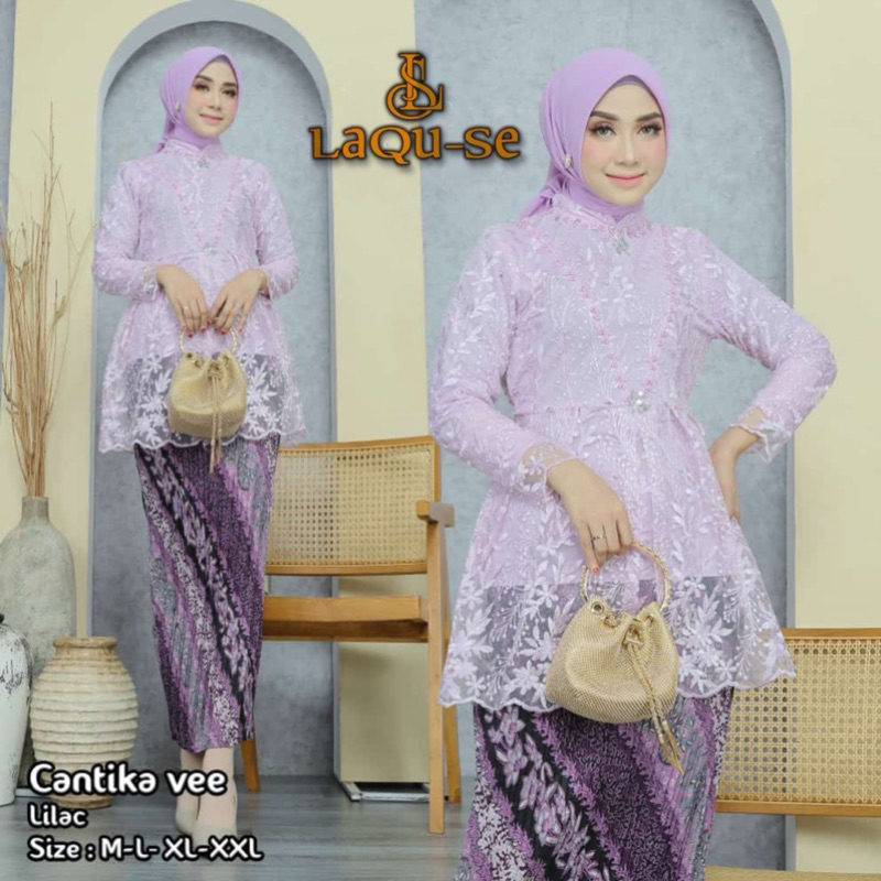 Set Kebaya Payet Kebaya Cantika Stelan Kebaya Modern Kebaya Payet Tangan Stelan Kebaya Pesta New Collection By Laquse Kebayaa