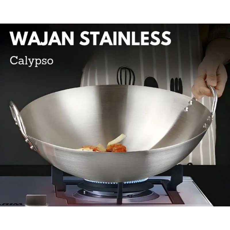 wajan stainless calypso