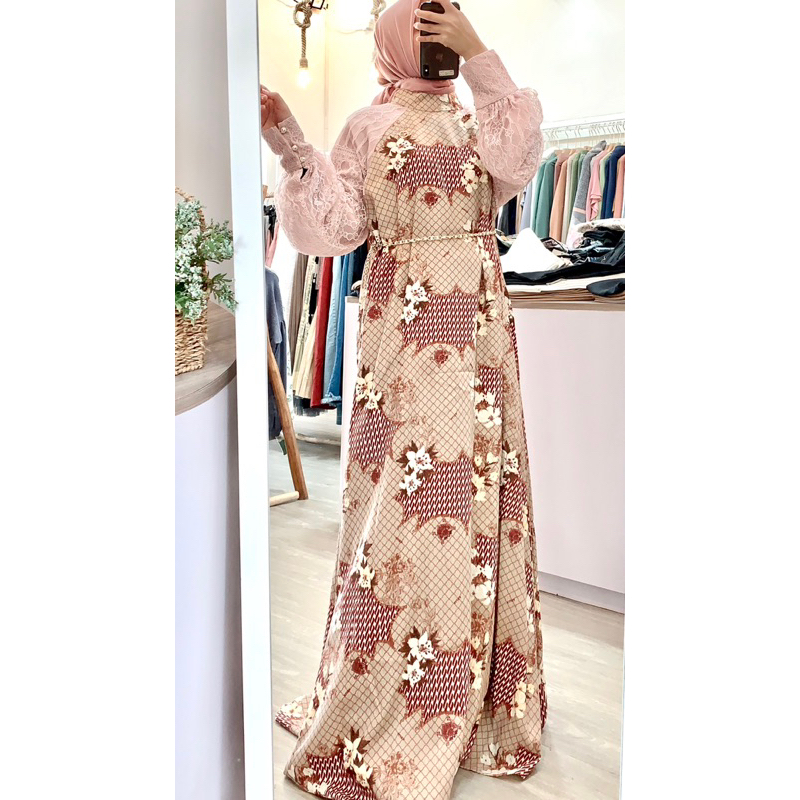 gamis alira fashion sentili premium