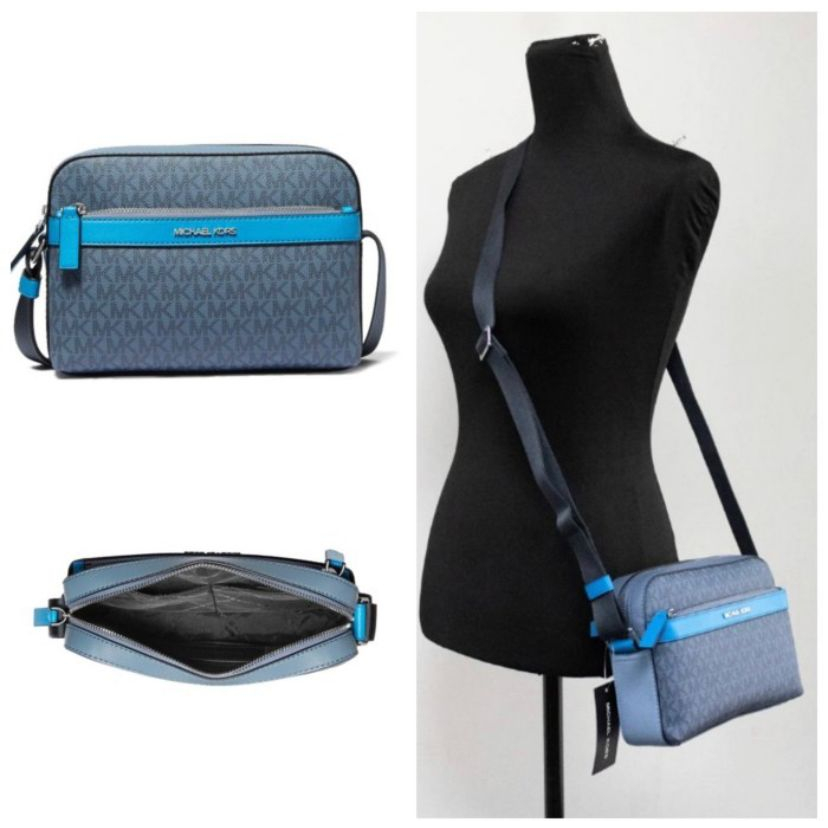 tas BRANDED cooper denim multi utility xbody