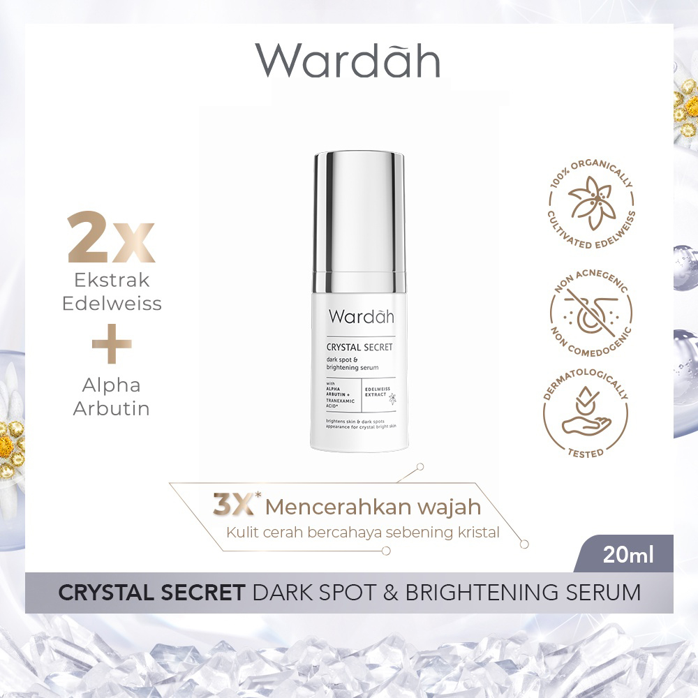 Wardah Crystal Secret Dark Spot &amp; Brightening Serum - 20ml