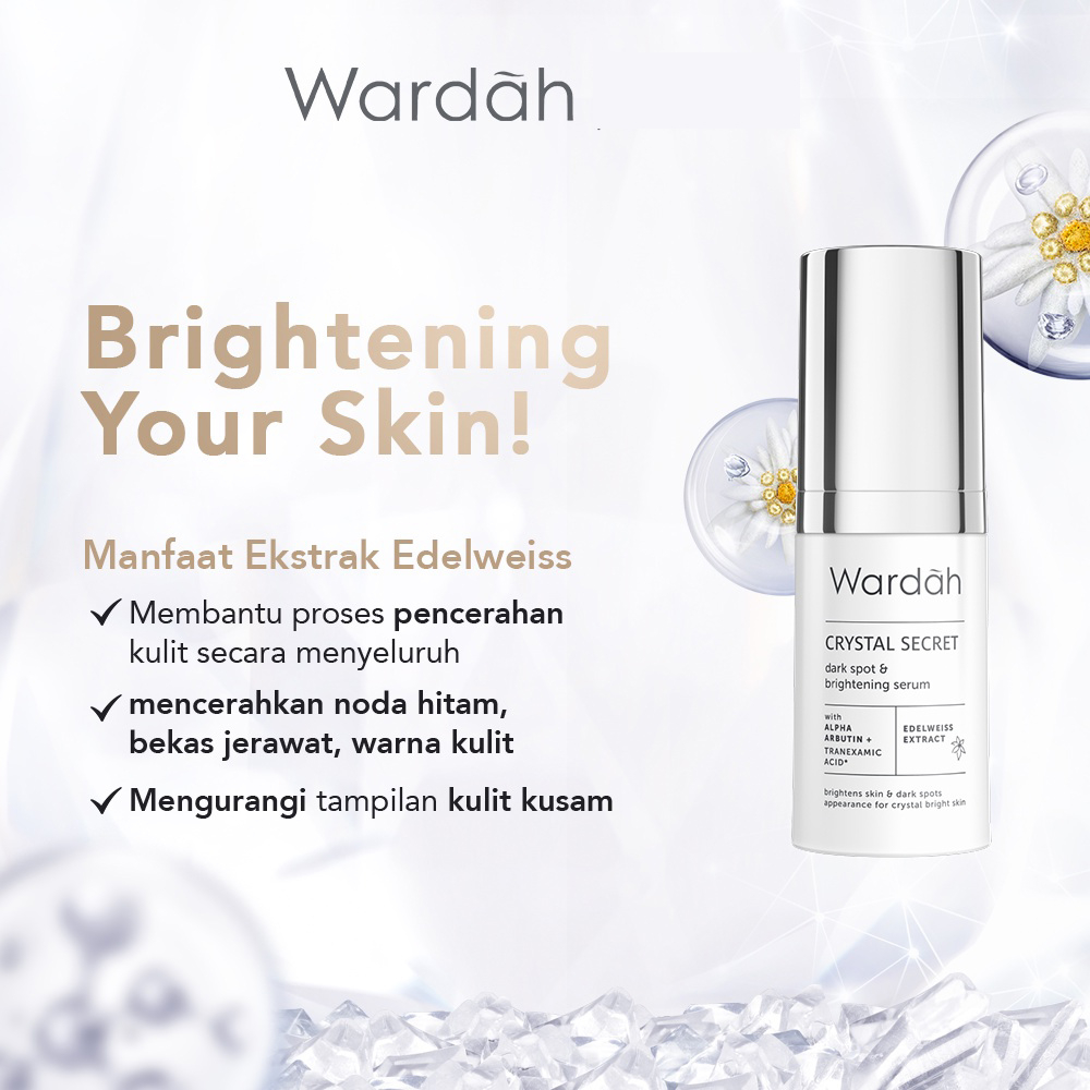 Wardah Crystal Secret Dark Spot &amp; Brightening Serum - 20ml