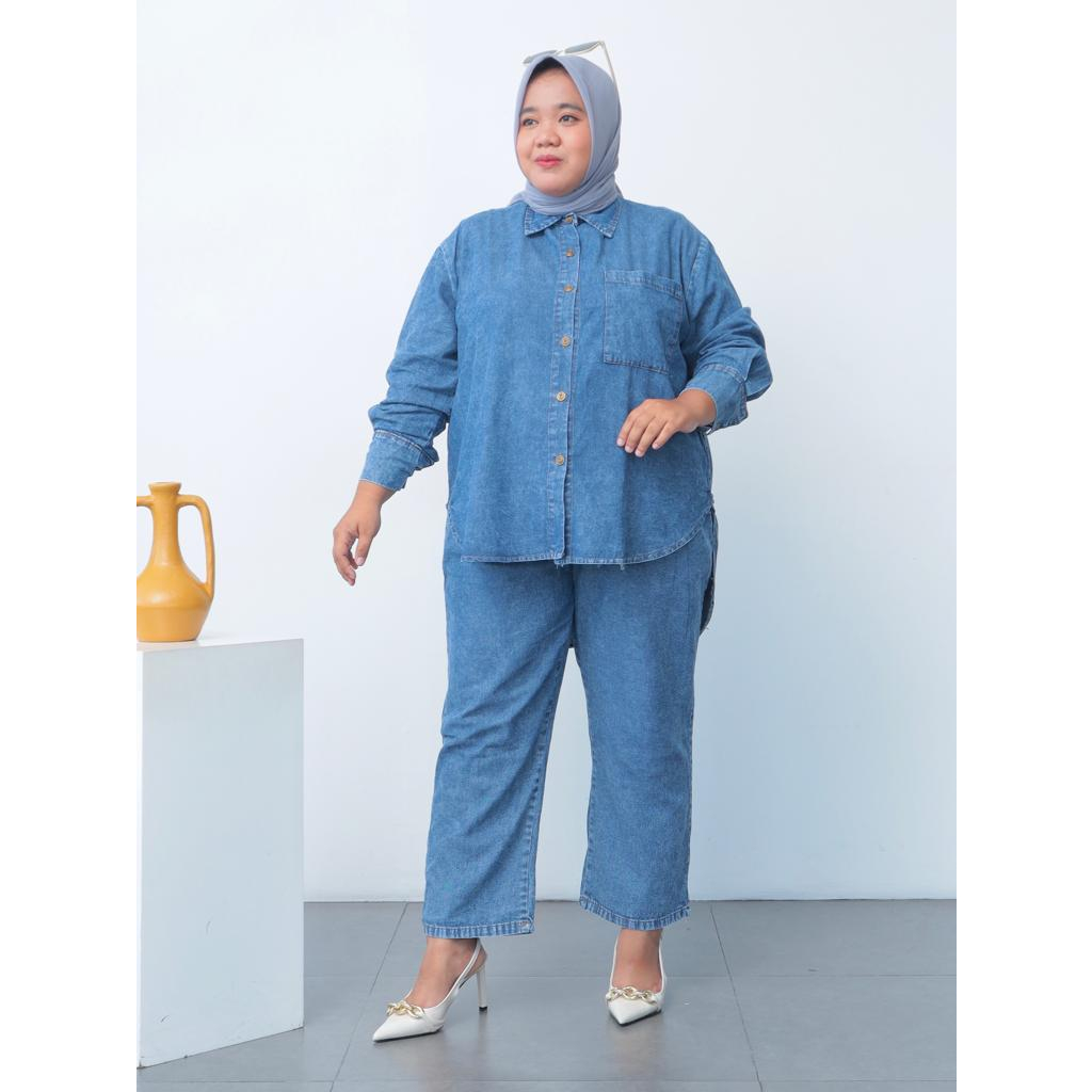 One Set Denim Erica Jumbo - 2306.01.045