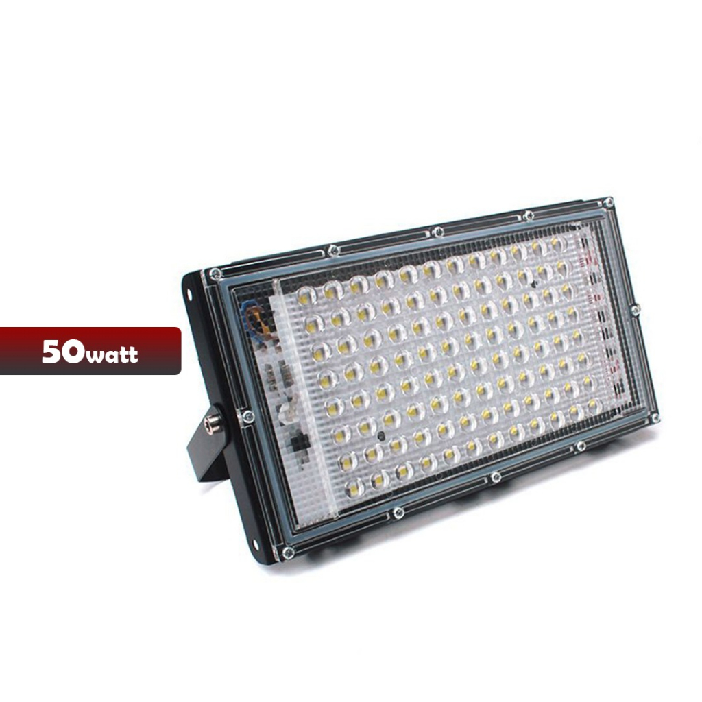 LAMPU SOROT LED tembak slim SMD 50w 50 watt floodlig- YOSINOGAWA