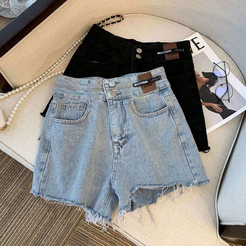 【Cewek_id】celana jeans pendek wanita highwaist short pants hot pants jeans wanita celana korean style ootd kekinian 2023