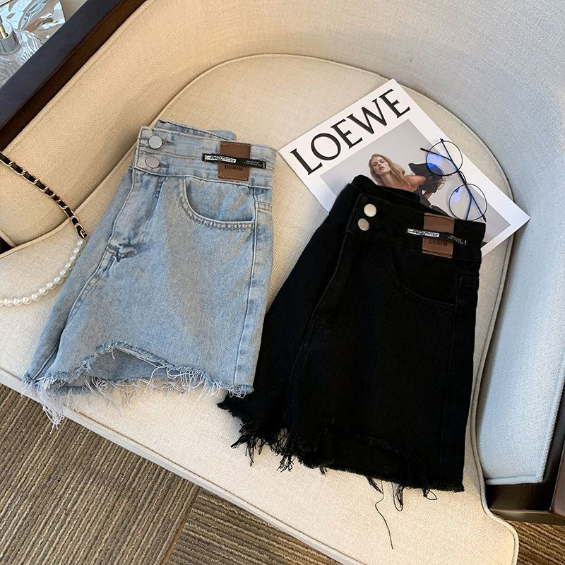 【Cewek_id】celana jeans pendek wanita highwaist short pants hot pants jeans wanita celana korean style ootd kekinian 2023