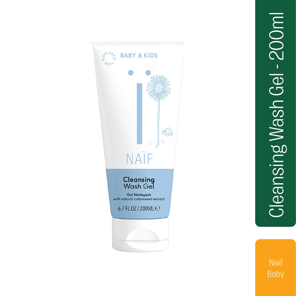 NAIF BABY - Cleansing Wash Gel 200ml / Sabun bayi