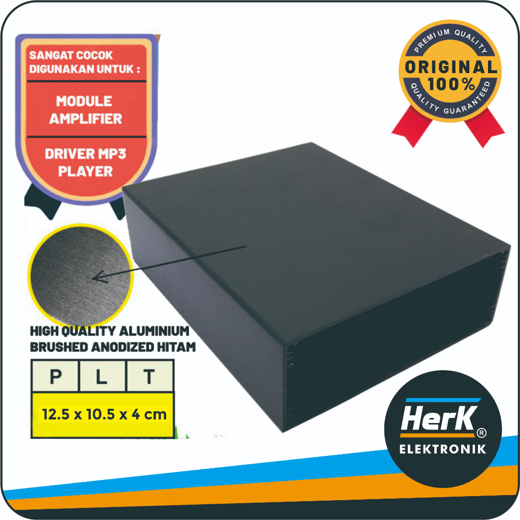 BOX HITAM POLOS BOX AMPLIFIER BOX MINI 4 SISI BOK POLOS BGR BOX BGR BOX MP3 PLAYER BLUETOOTH ALUMINI