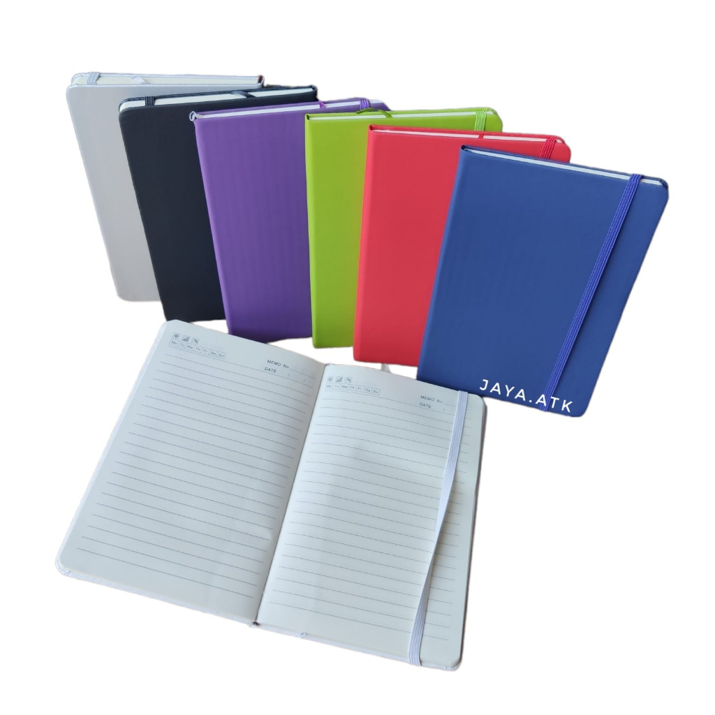 BUKU TULIS NOTEBOOK A5 POLOS MOTIF LUCU HARDCOVER GARIS CATATAN MEMO ISI 90 LBR BAGUS