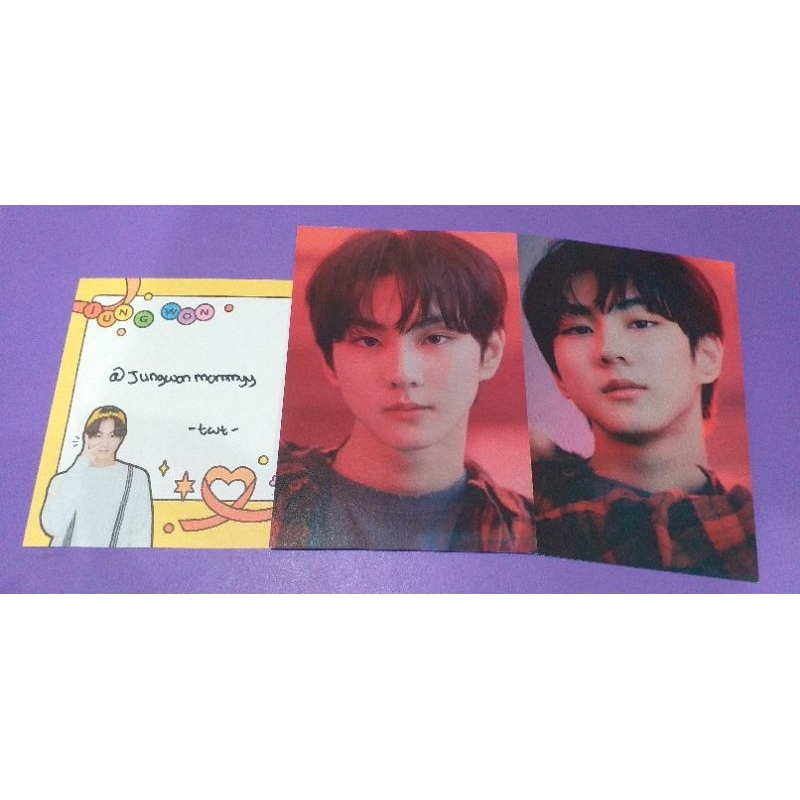 PHOTOCARD HYBE INSIGHT JUNGWON SET