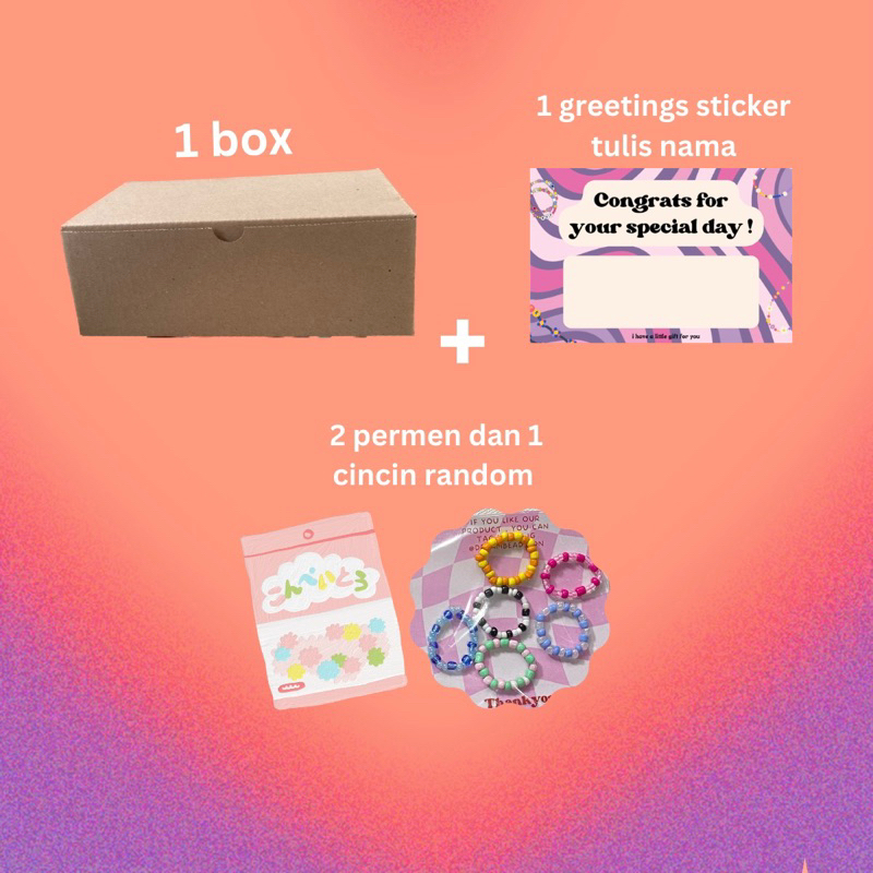 

PACKING GIFT/ HADIAH / KADO @DREAMBEADS.IDNa