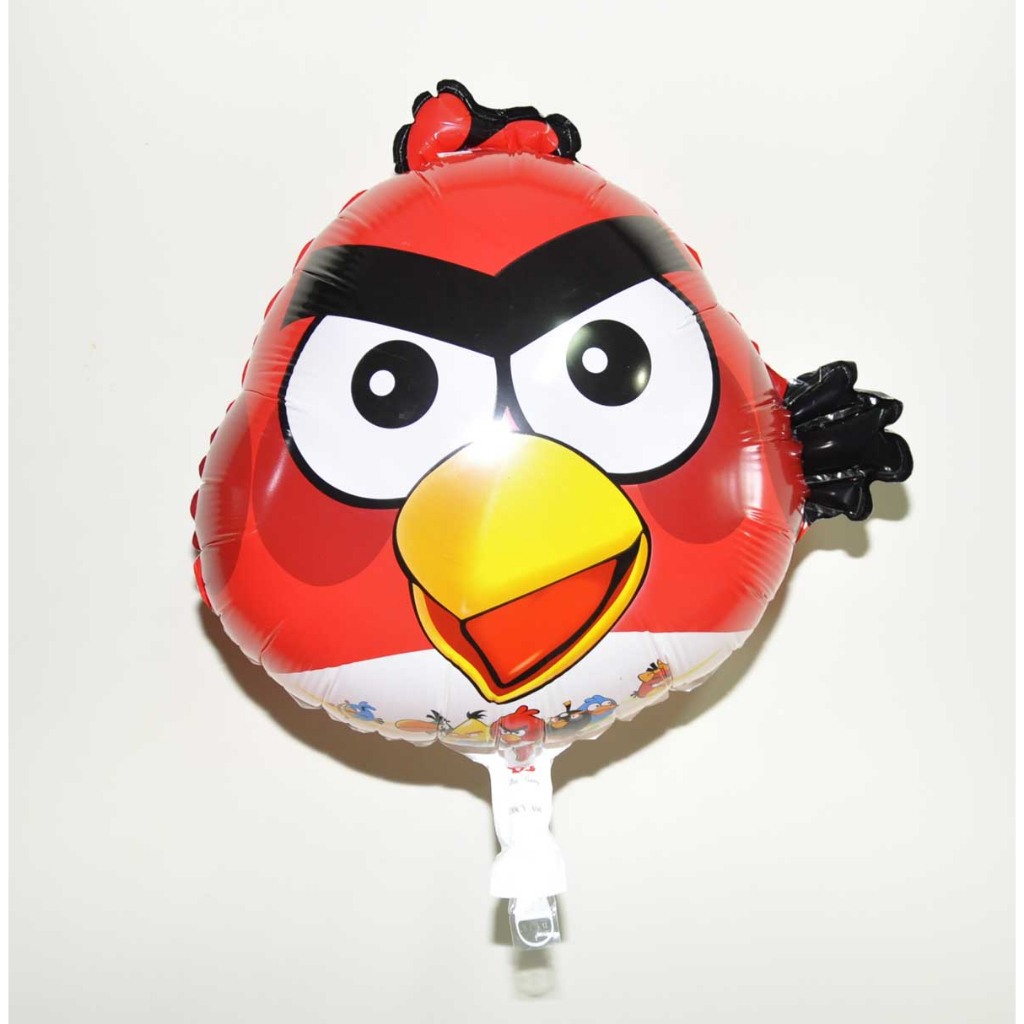 Balon Foil Hungry Bird Merah