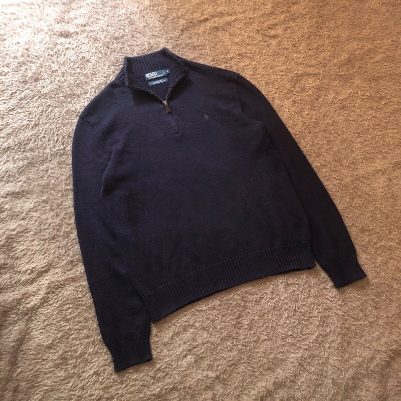 Polo Ralph Lauren Halfzip Knitwear Pullover Original - Polo Half Zip Quarter Zip